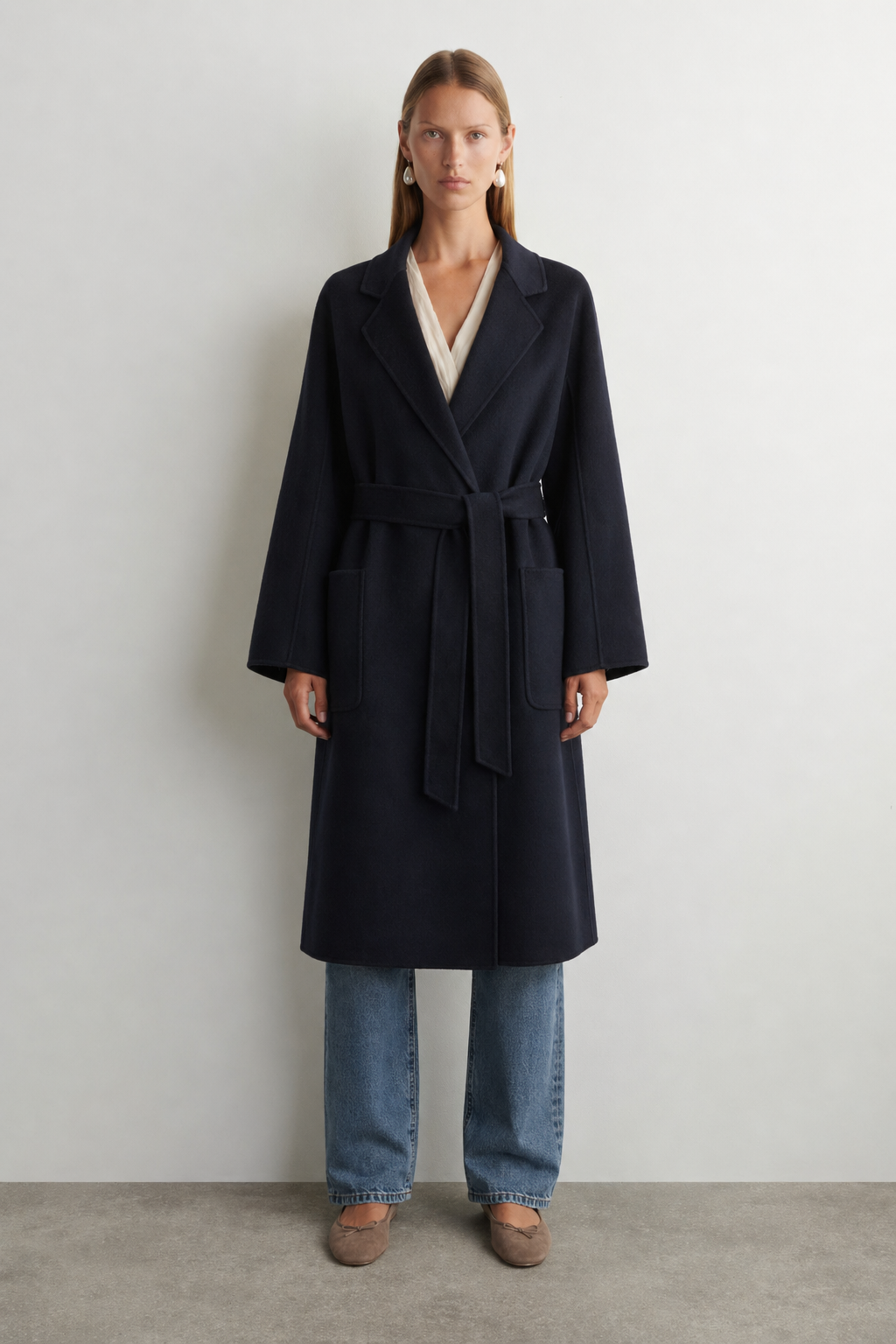 THE CLASSIC COAT - NAVY – THE CURATED