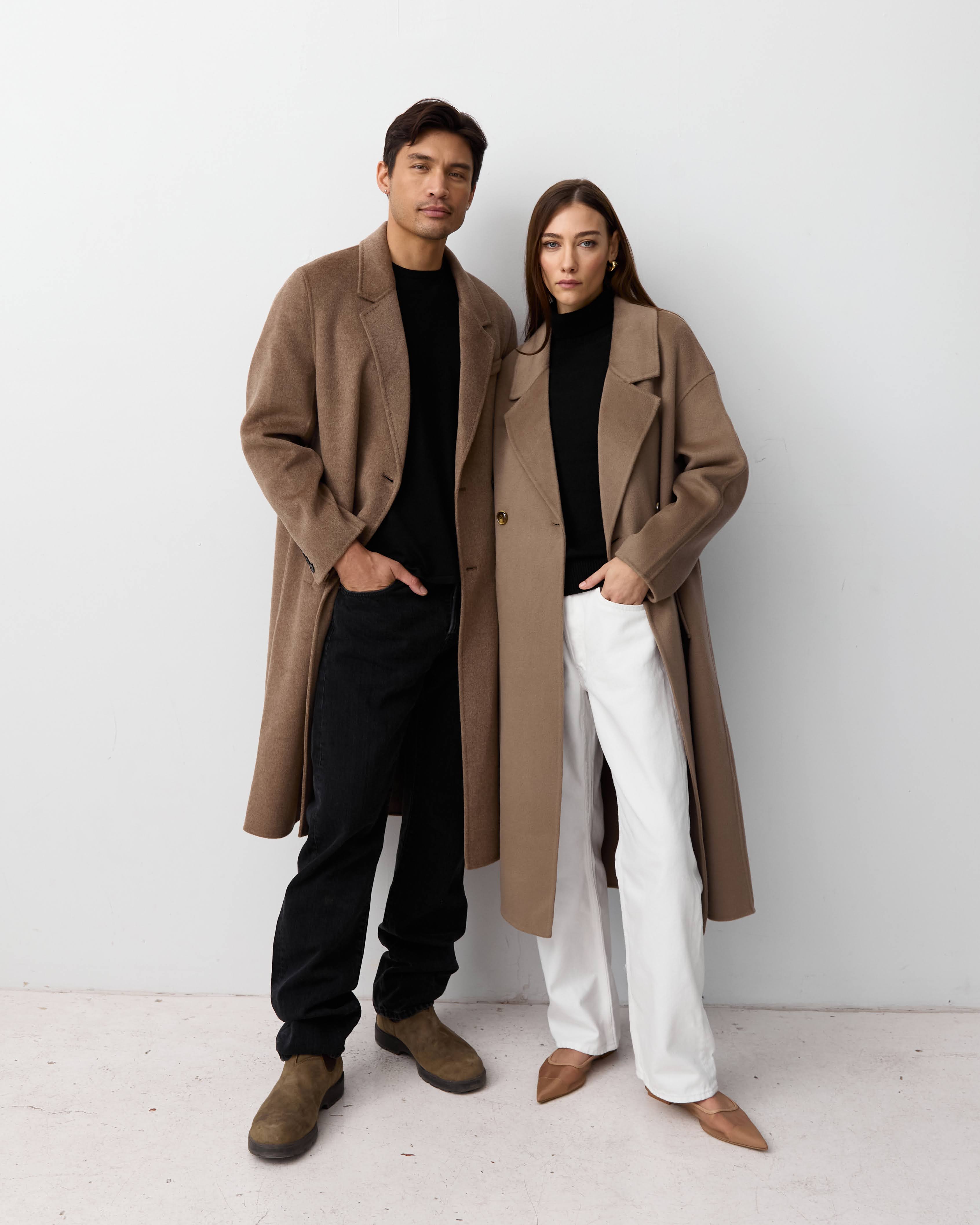 THE LONDON COAT - TAUPE – THE CURATED