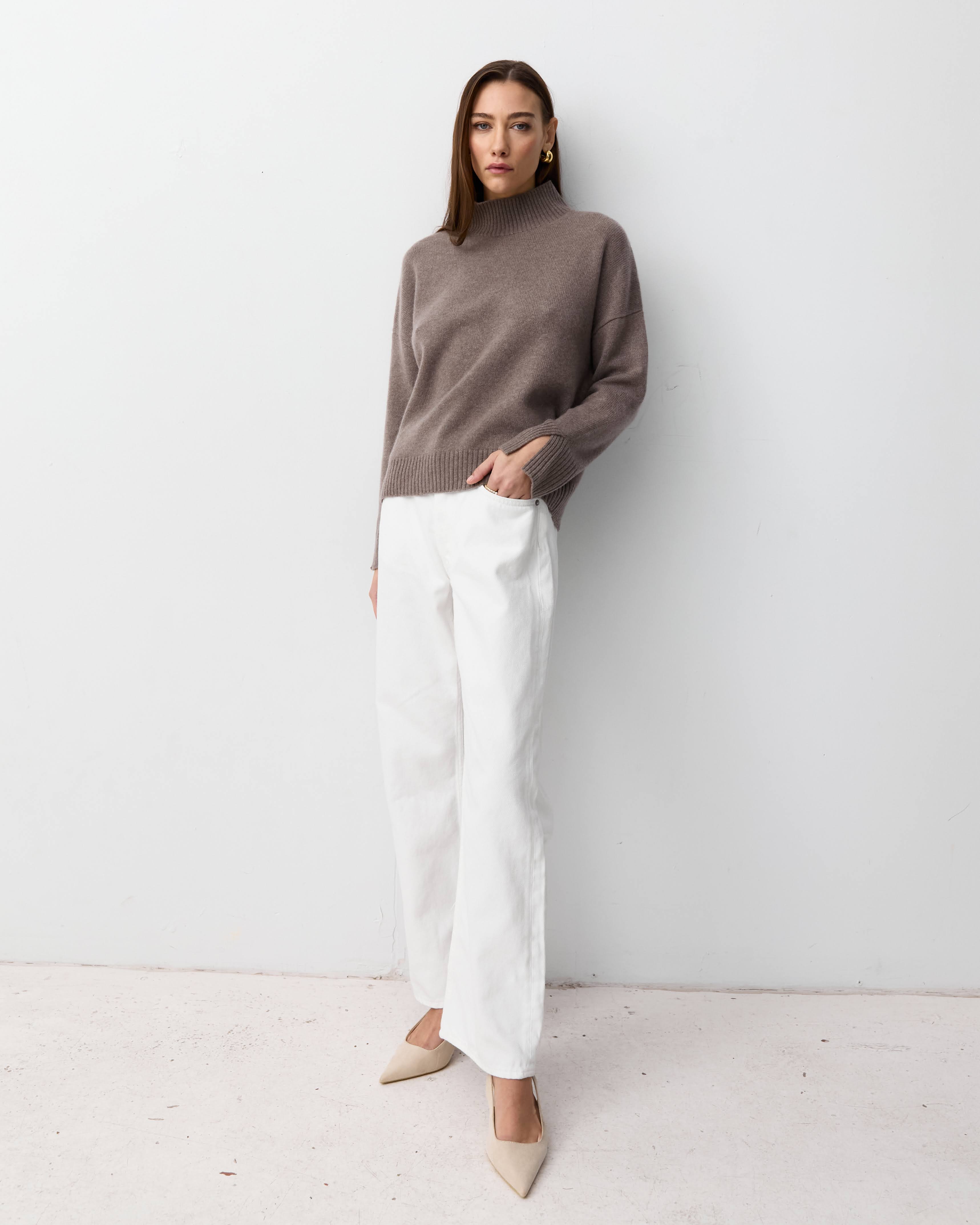 THE MOCK NECK - BRACKEN – THE CURATED