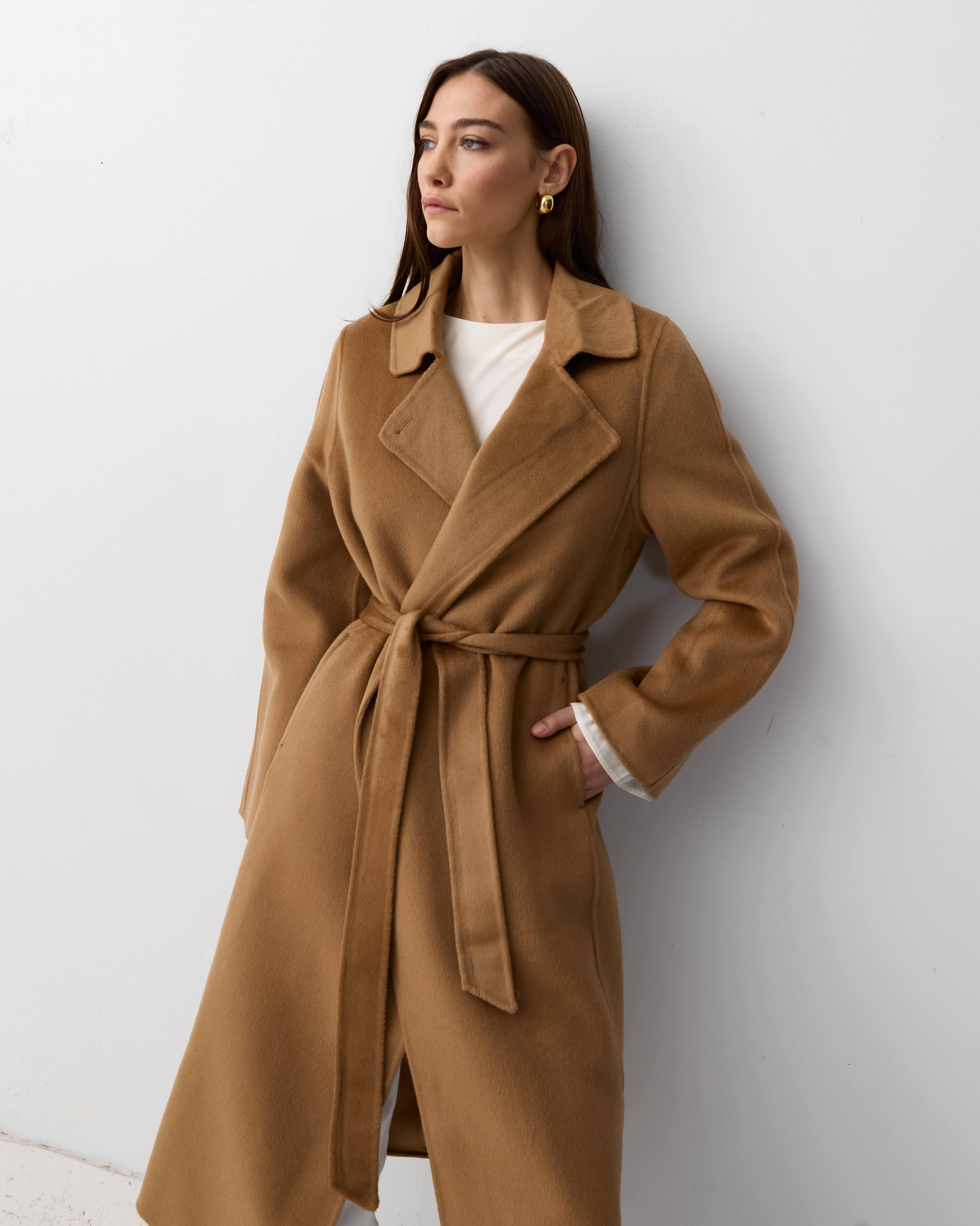 THE TAILORED COAT - CAMEL – THE CURATED