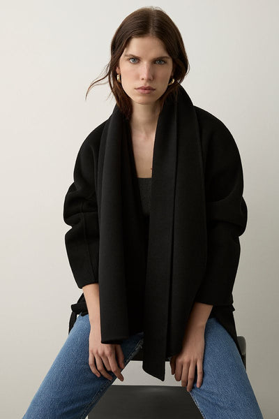 THE LONG CASHMERE SCARF - BLACK – THE CURATED THE LONG CASHMERE SCARF - BLACK – THE CURATED