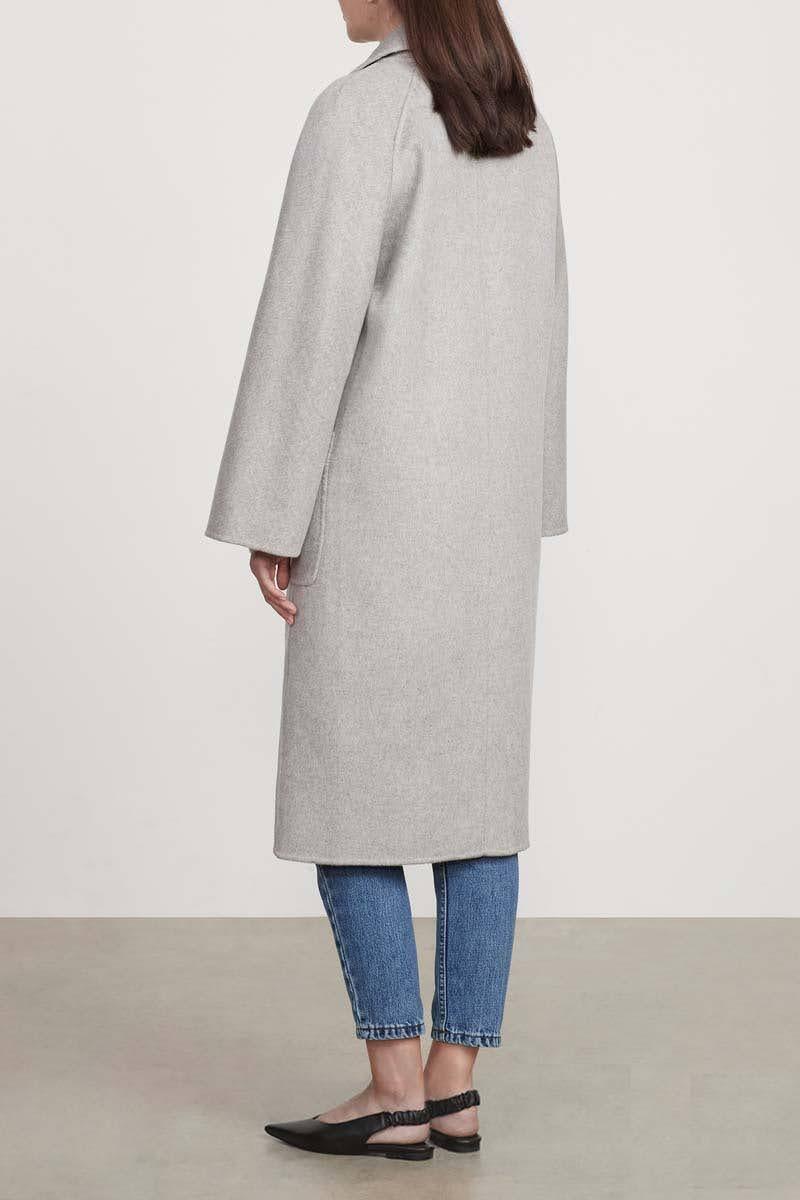 THE CLASSIC COAT - LIGHT GREY – THE CURATED
