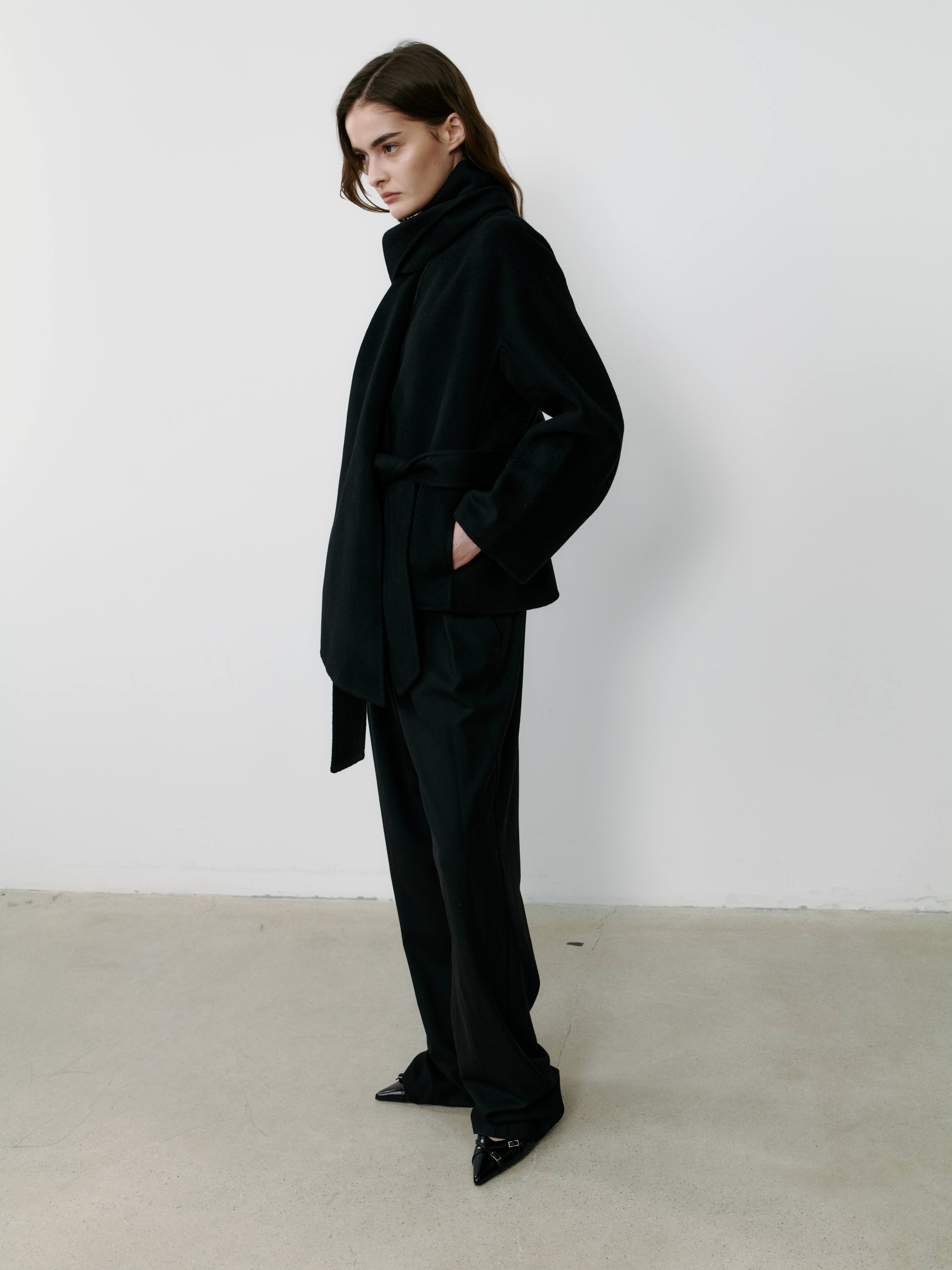ジャケット・アウター th products 20aw modern p-coat THE MODERN JACKET - BLACK – THE CURATED