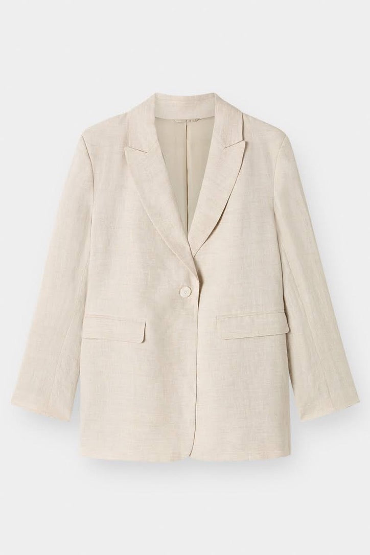 THE CLASSIC BLAZER - LINEN – THE CURATED