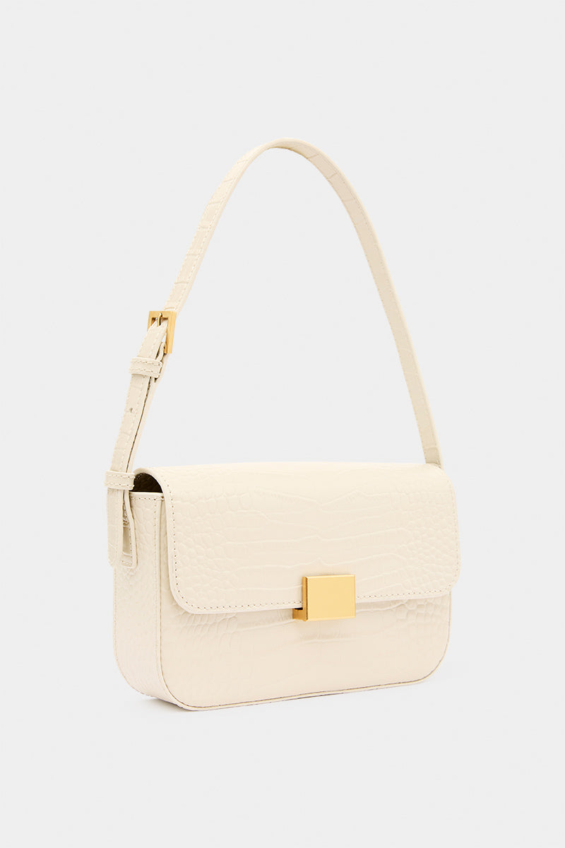 THE MINI SHOULDER BAG - CREAM – THE CURATED
