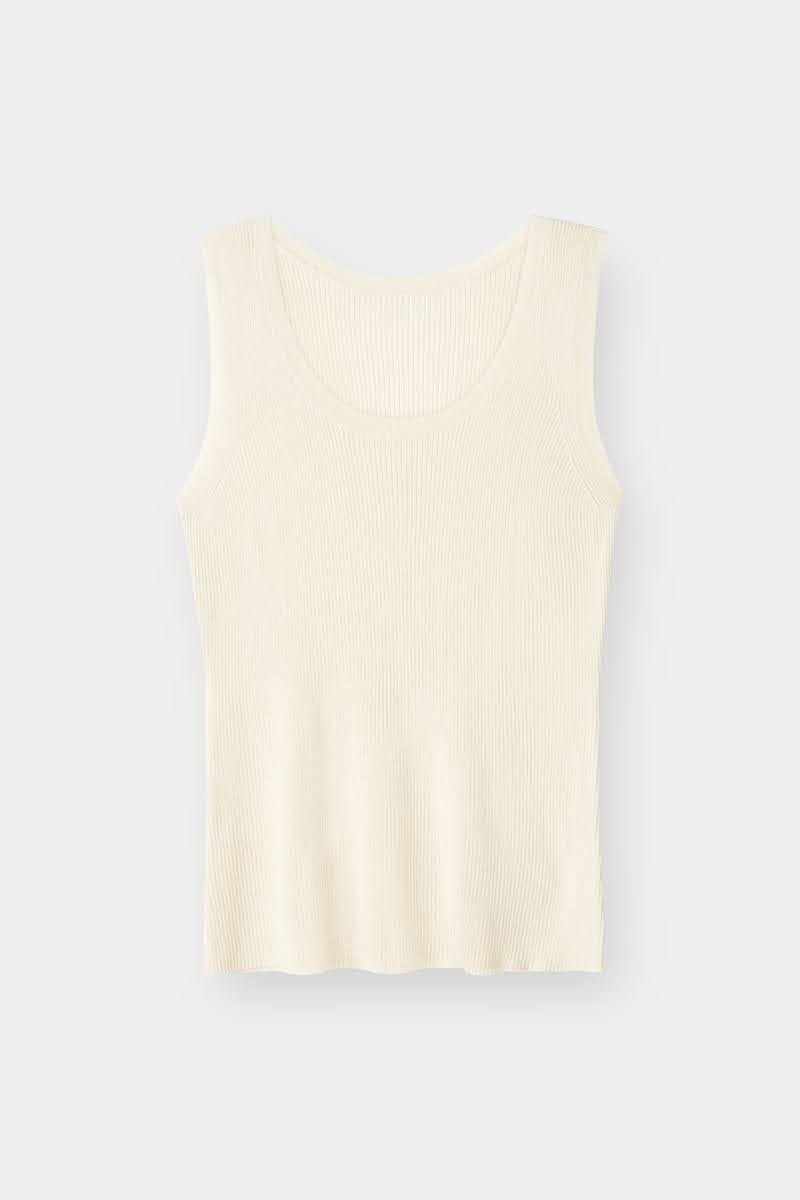 THE CLASSIC TANK - IVORY – THE CURATED