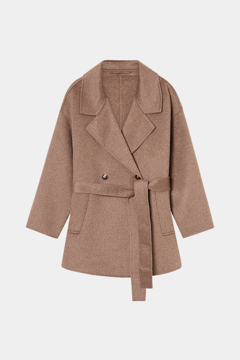 THE LONDON JACKET - CHOCOLATE MELANGE – THE CURATED