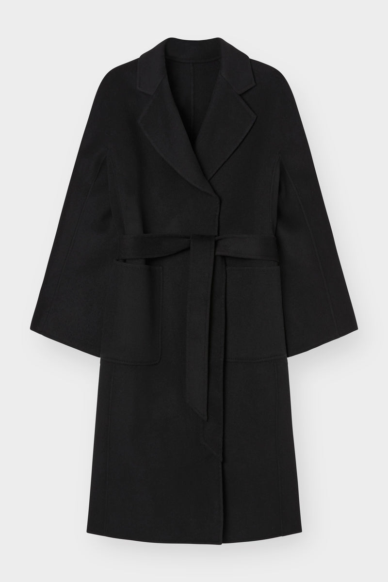 THE CLASSIC COAT - BLACK – THE CURATED