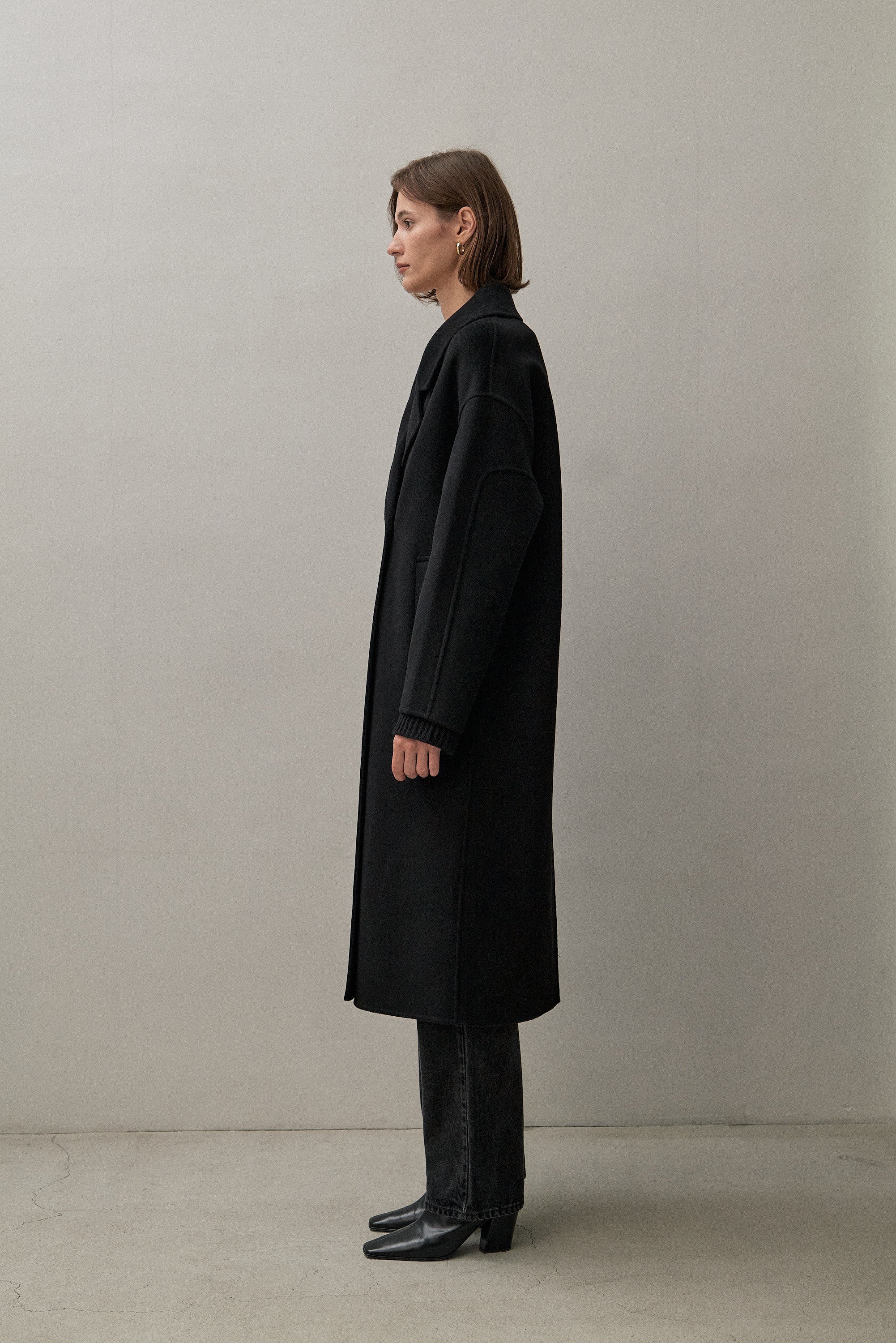 H&m sales black coat