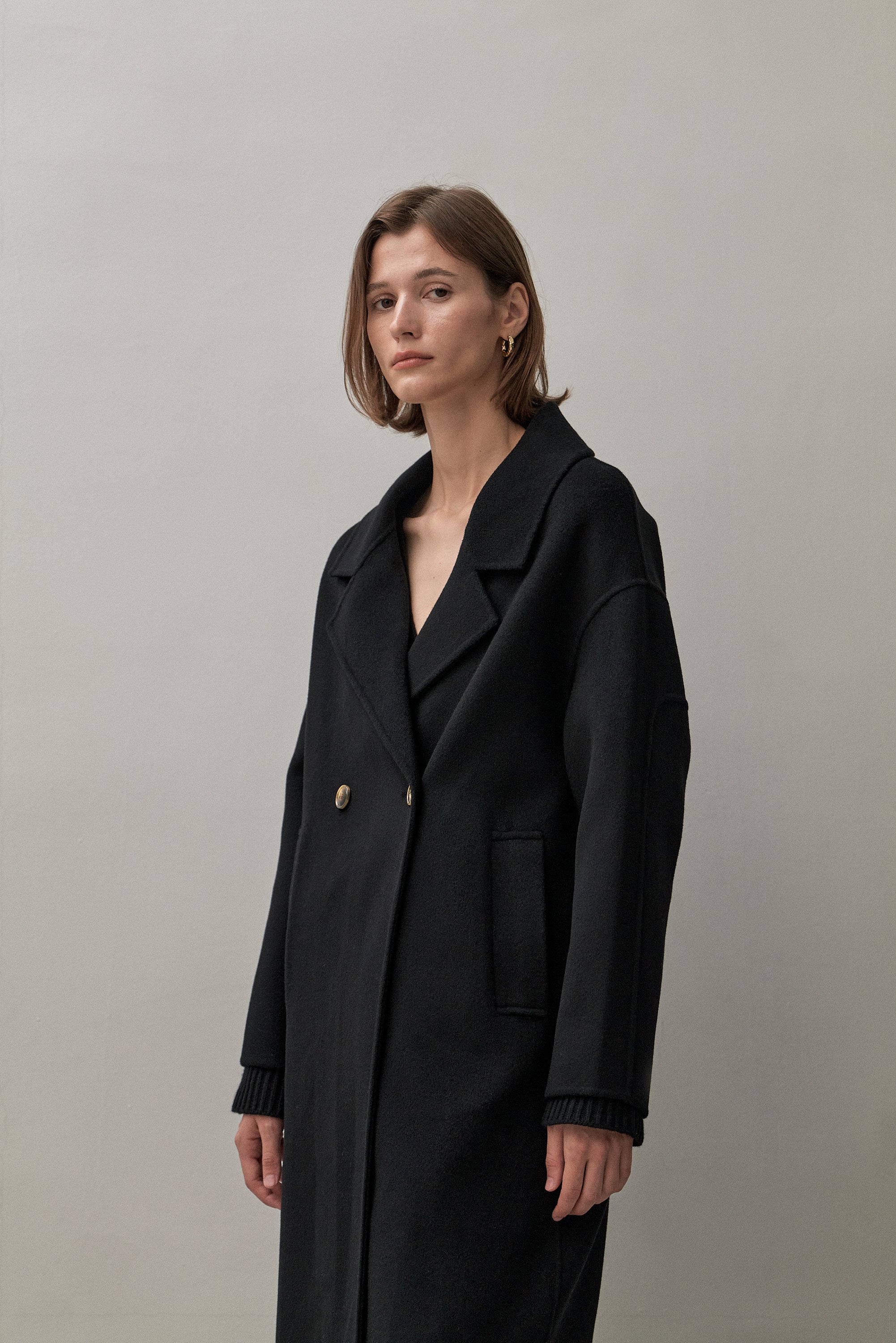 専用 The curated London Coat Black XXS THE LONDON COAT - BLACK – THE CURATED