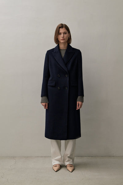 THE NEW YORK COAT- NAVY – THE CURATED