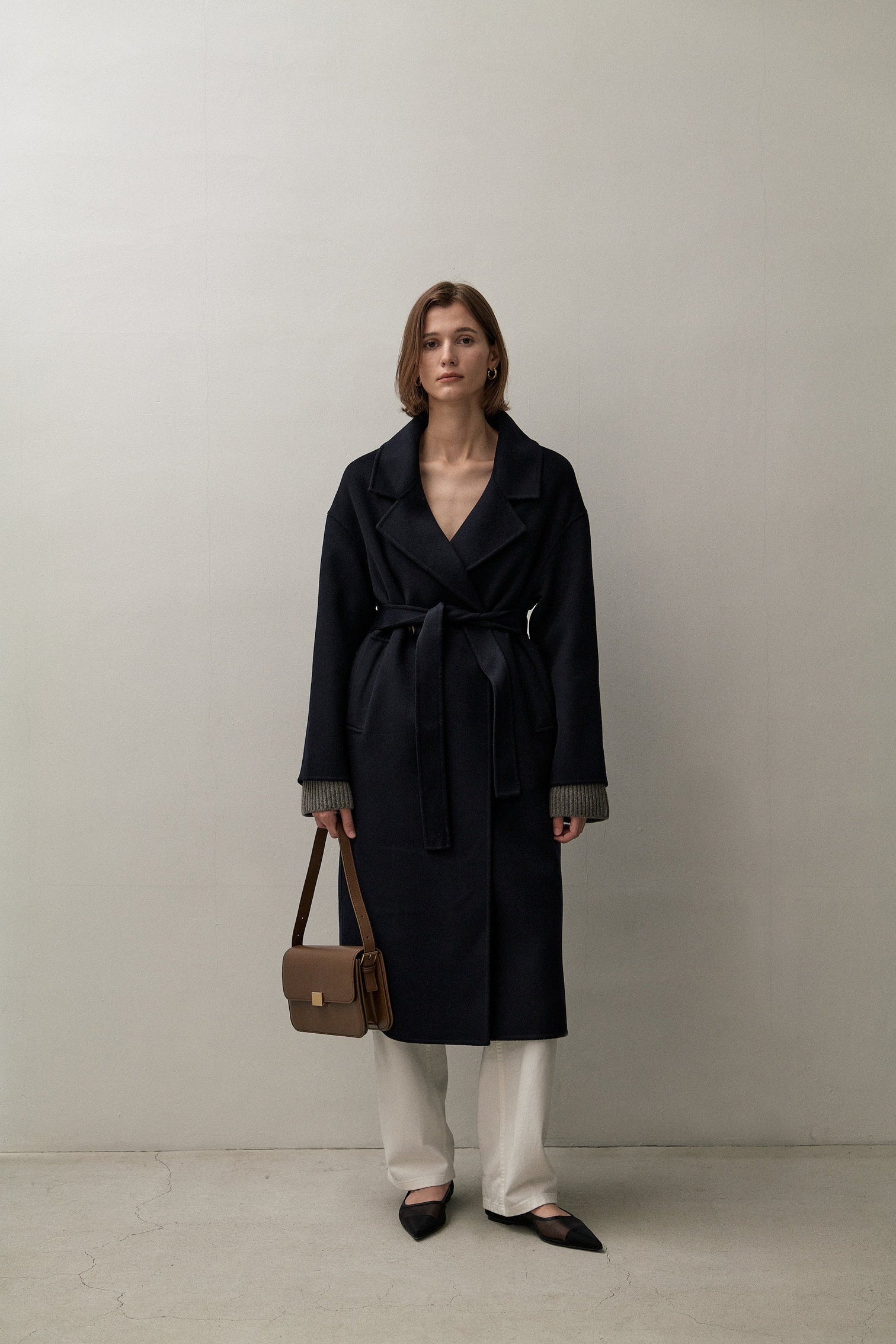 THE LONDON COAT - NAVY – THE CURATED