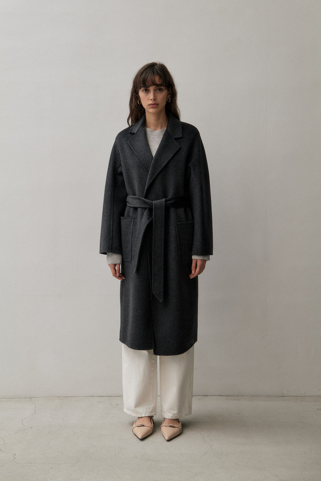 THE CLASSIC COAT - CHARCOAL – THE CURATED