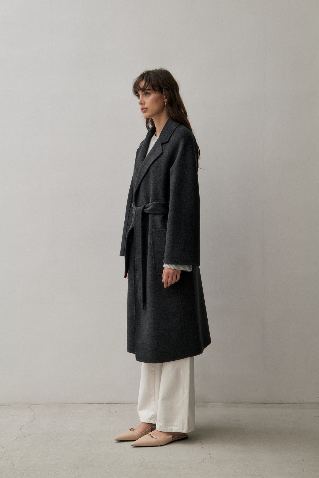 THE CLASSIC COAT - CHARCOAL – THE CURATED