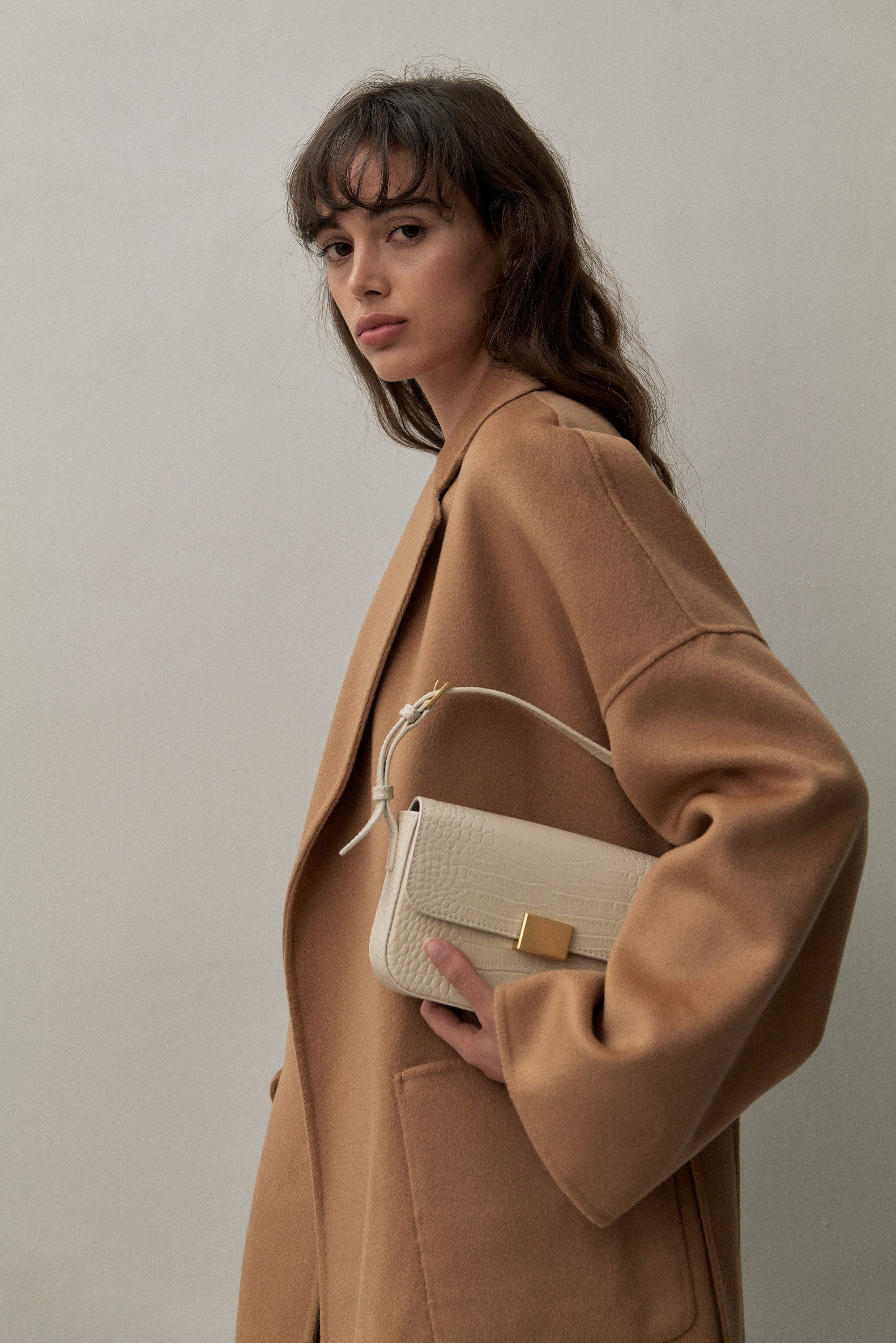 THE MINI SHOULDER BAG - CREAM – THE CURATED